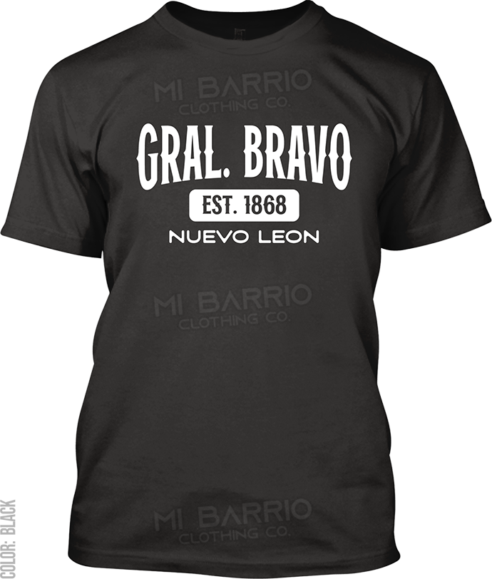 Gral. Bravo, Nuevo Leon Signature T-Shirt