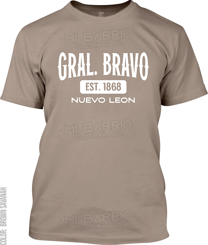 Gral. Bravo, Nuevo Leon Signature T-Shirt