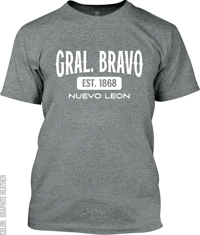 Gral. Bravo, Nuevo Leon Signature T-Shirt