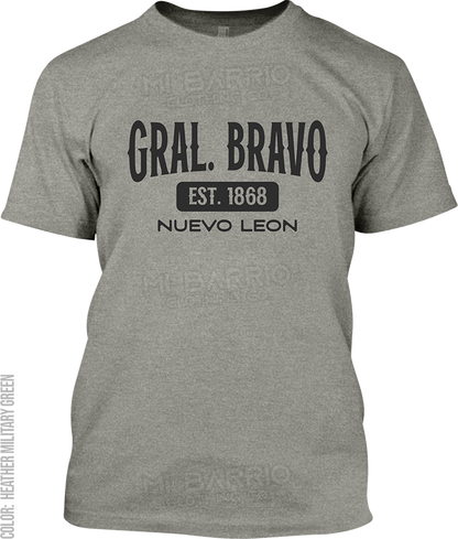 Gral. Bravo, Nuevo Leon Signature T-Shirt