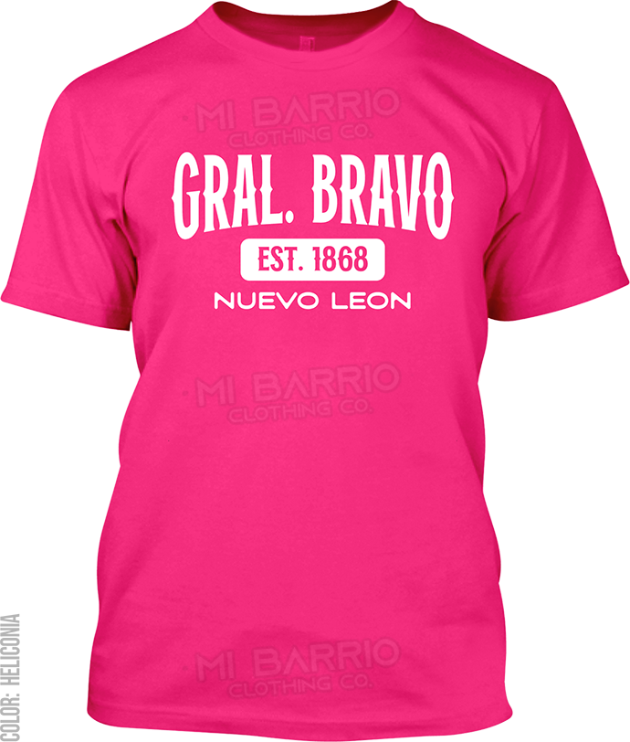 Gral. Bravo, Nuevo Leon Signature T-Shirt