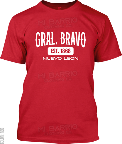 Gral. Bravo, Nuevo Leon Signature T-Shirt