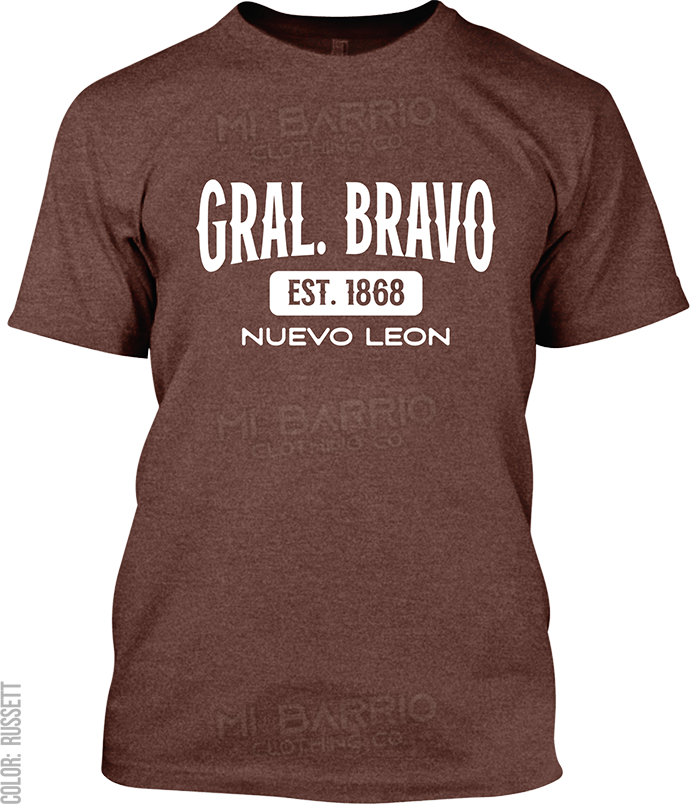 Gral. Bravo, Nuevo Leon Signature T-Shirt