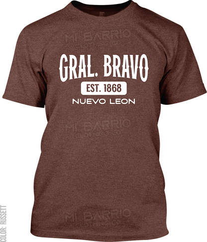 Gral. Bravo, Nuevo Leon Signature T-Shirt