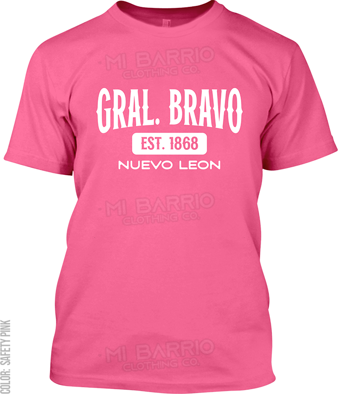 Gral. Bravo, Nuevo Leon Signature T-Shirt