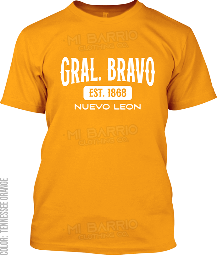 Gral. Bravo, Nuevo Leon Signature T-Shirt