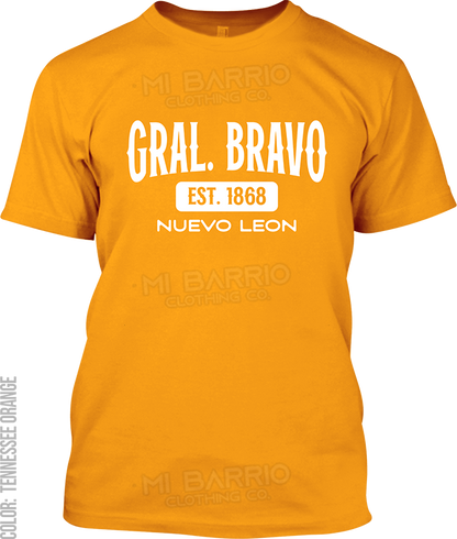 Gral. Bravo, Nuevo Leon Signature T-Shirt