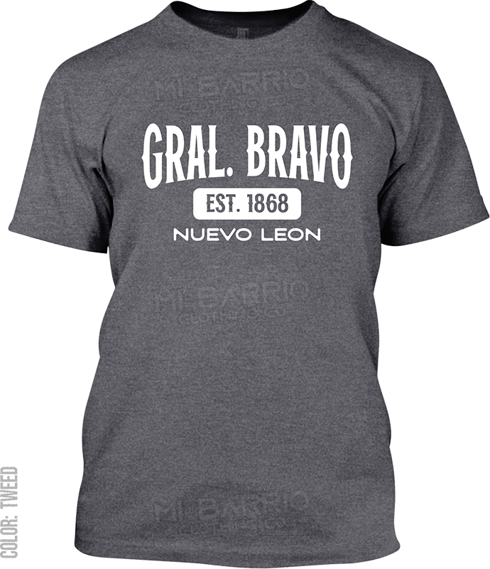 Gral. Bravo, Nuevo Leon Signature T-Shirt