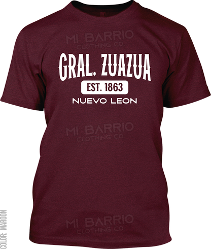 Gral. Zuazua, Nuevo Leon Signature T-Shirt