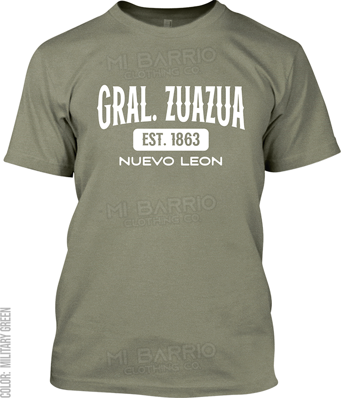 Gral. Zuazua, Nuevo Leon Signature T-Shirt