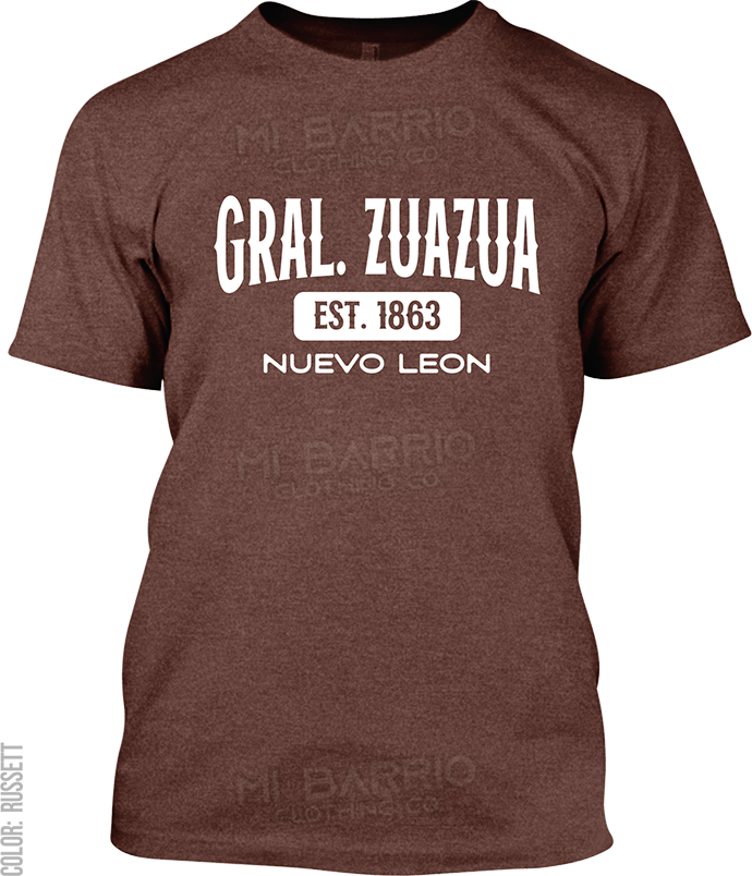 Gral. Zuazua, Nuevo Leon Signature T-Shirt