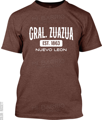 Gral. Zuazua, Nuevo Leon Signature T-Shirt