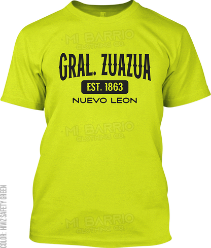 Gral. Zuazua, Nuevo Leon Signature T-Shirt