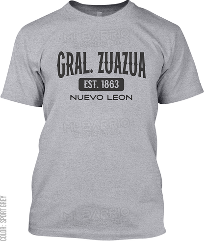 Gral. Zuazua, Nuevo Leon Signature T-Shirt