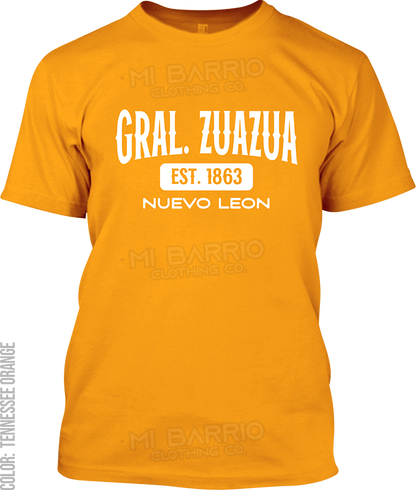 Gral. Zuazua, Nuevo Leon Signature T-Shirt