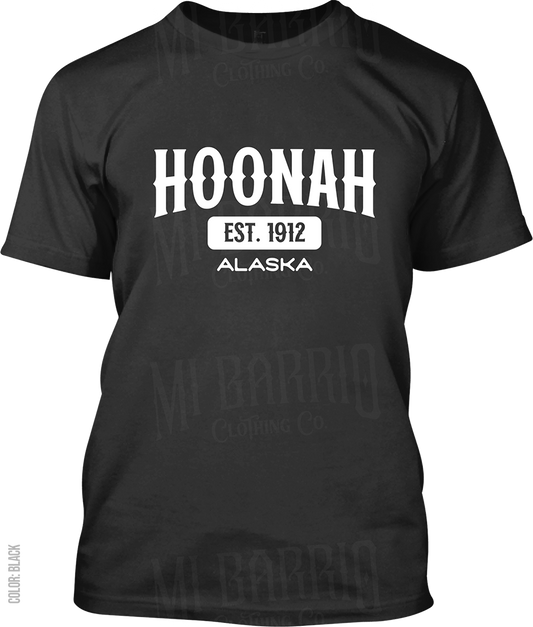 Hoonah, Alaska Signature T-Shirt