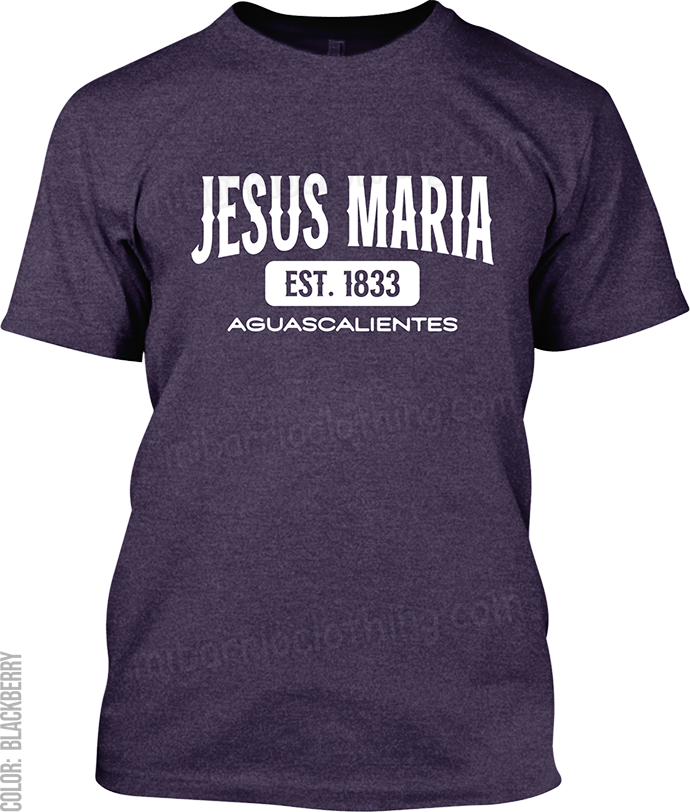 Jesus Maria, Aguascalientes Signature T-Shirt