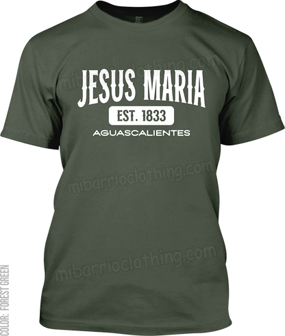 Jesus Maria, Aguascalientes Signature T-Shirt