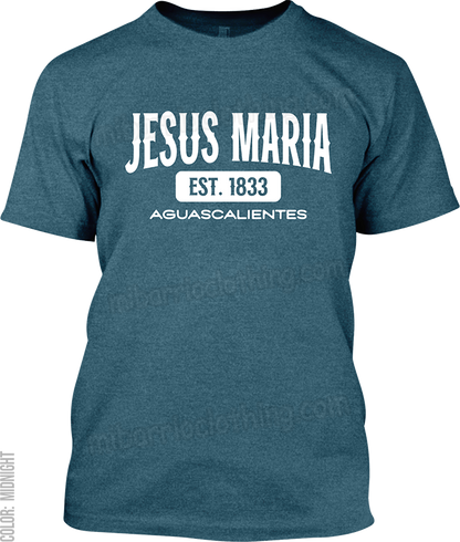 Jesus Maria, Aguascalientes Signature T-Shirt