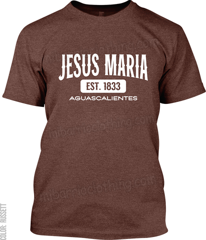 Jesus Maria, Aguascalientes Signature T-Shirt