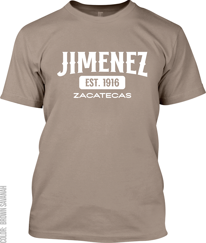 Jimenez del Teul, Zacatecas Signature T-Shirt