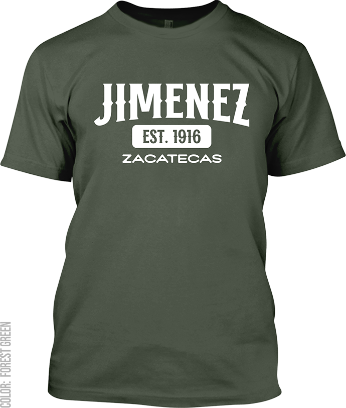 Jimenez del Teul, Zacatecas Signature T-Shirt