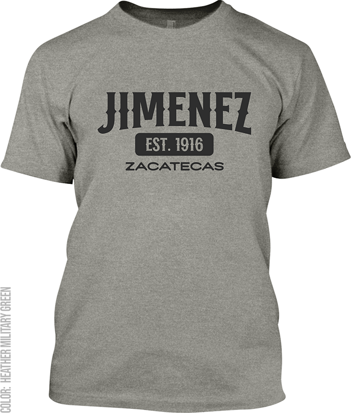 Jimenez del Teul, Zacatecas Signature T-Shirt