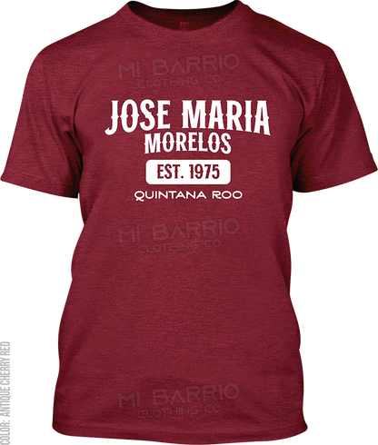 Jose Maria Morelos, Quintana Roo Signature T-Shirt