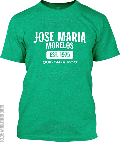 Jose Maria Morelos, Quintana Roo Signature T-Shirt