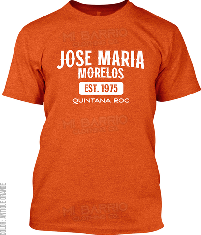 Jose Maria Morelos, Quintana Roo Signature T-Shirt