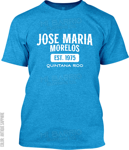 Jose Maria Morelos, Quintana Roo Signature T-Shirt