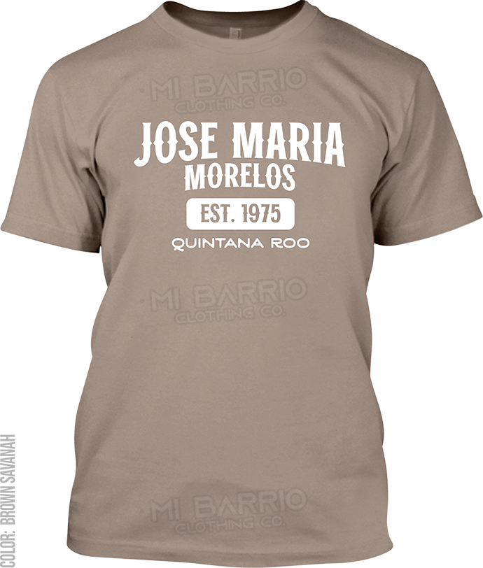 Jose Maria Morelos, Quintana Roo Signature T-Shirt