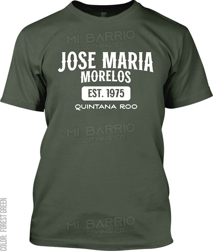 Jose Maria Morelos, Quintana Roo Signature T-Shirt