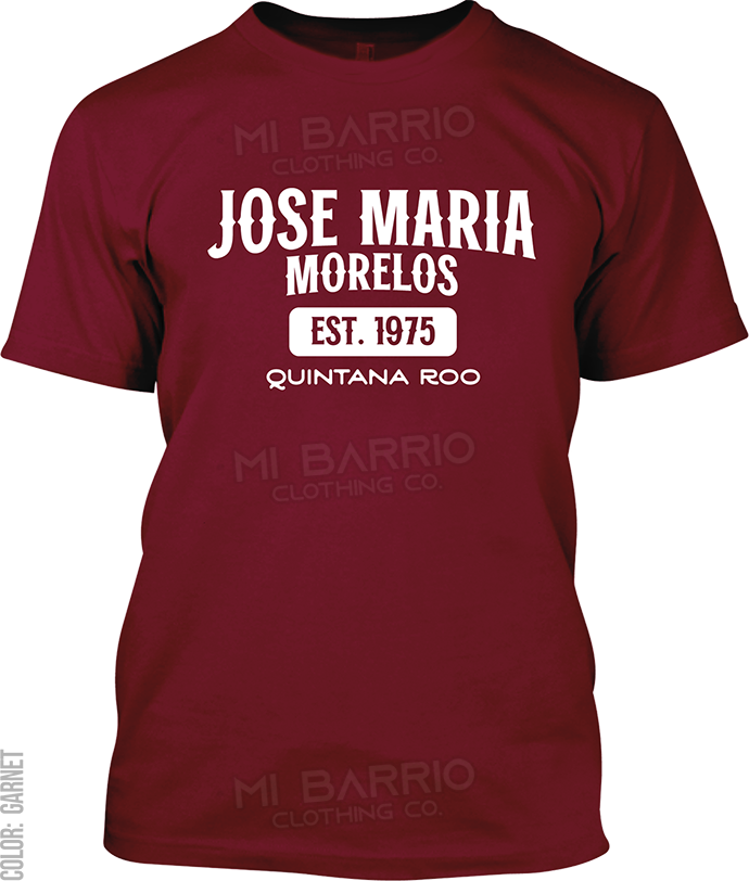 Jose Maria Morelos, Quintana Roo Signature T-Shirt