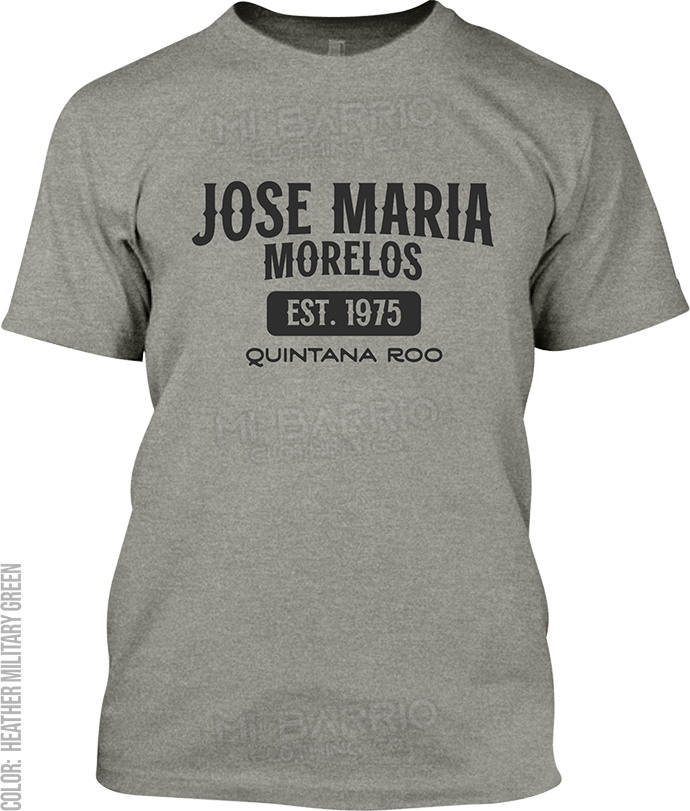 Jose Maria Morelos, Quintana Roo Signature T-Shirt