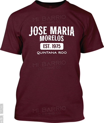 Jose Maria Morelos, Quintana Roo Signature T-Shirt