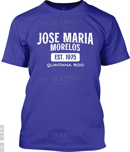 Jose Maria Morelos, Quintana Roo Signature T-Shirt