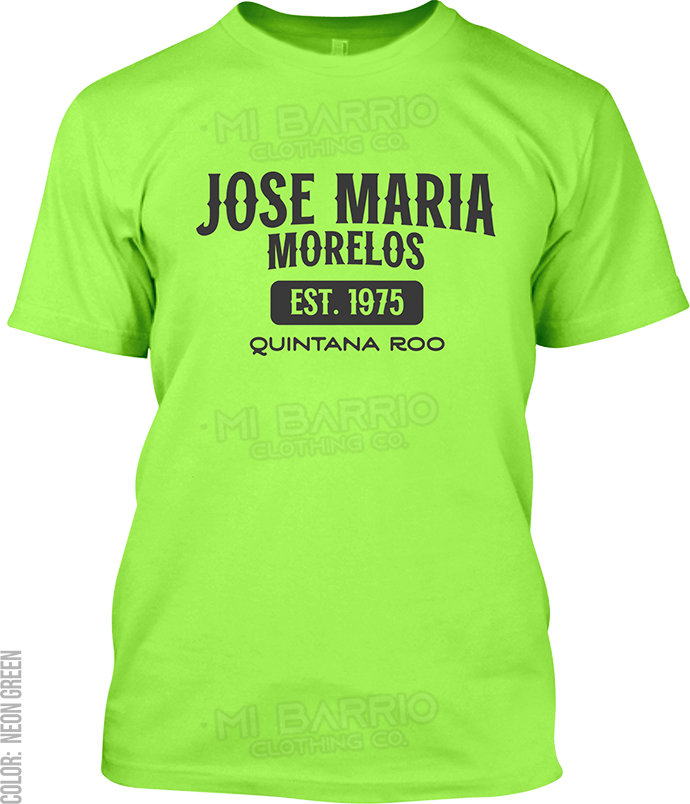 Jose Maria Morelos, Quintana Roo Signature T-Shirt