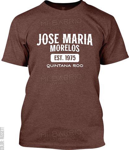 Jose Maria Morelos, Quintana Roo Signature T-Shirt