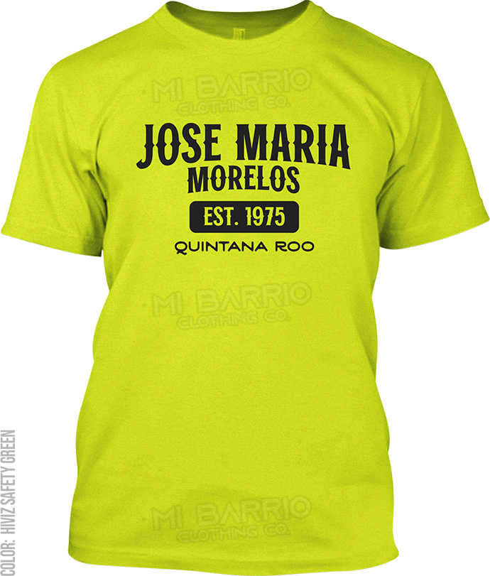 Jose Maria Morelos, Quintana Roo Signature T-Shirt