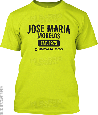 Jose Maria Morelos, Quintana Roo Signature T-Shirt