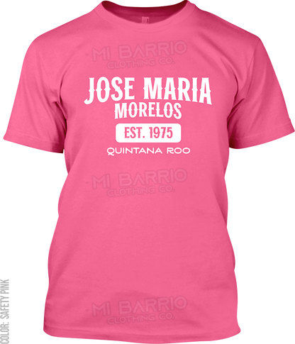 Jose Maria Morelos, Quintana Roo Signature T-Shirt