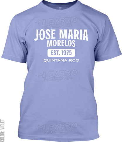 Jose Maria Morelos, Quintana Roo Signature T-Shirt