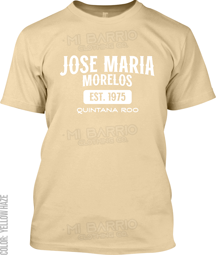 Jose Maria Morelos, Quintana Roo Signature T-Shirt