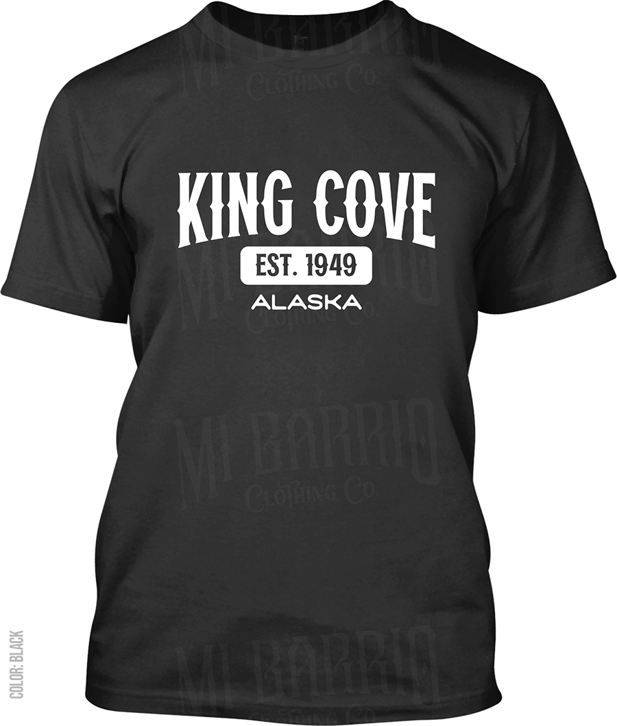 King Cove, Alaska Signature T-Shirt