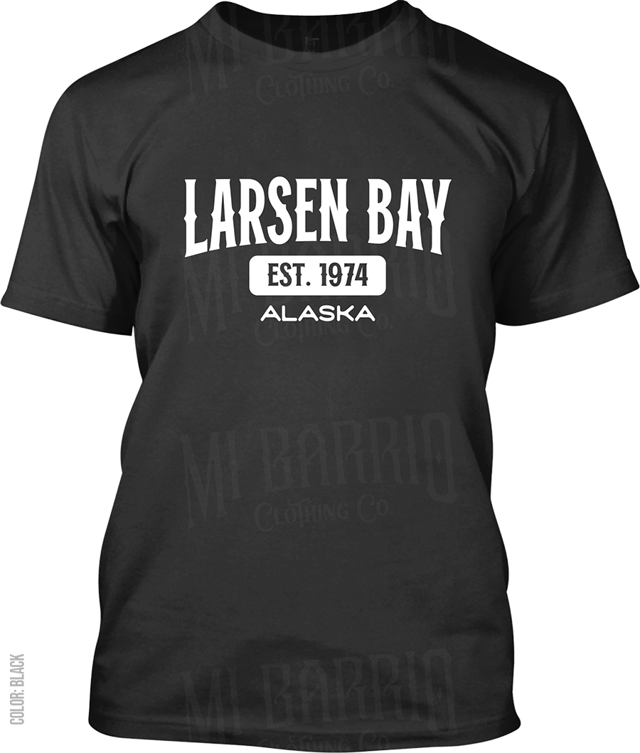 Larsen Bay, Alaska Signature T-Shirt