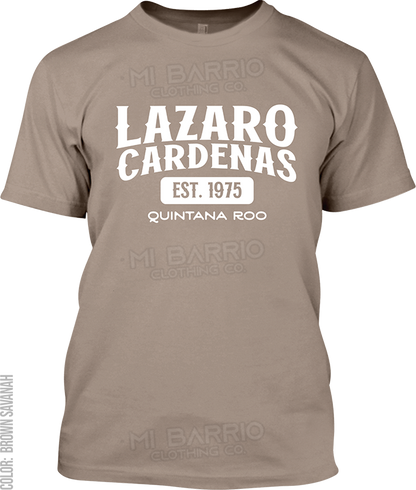 Lazaro Cardenas, Quintana Roo Signature T-Shirt