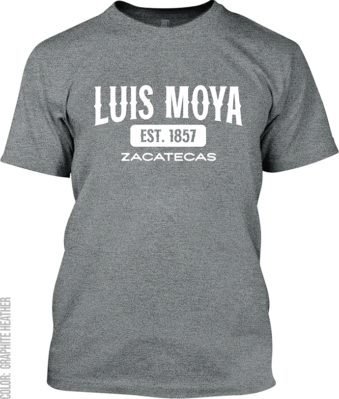 Luis Moya, Zacatecas Signature T-Shirt