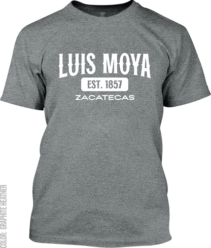 Luis Moya, Zacatecas Signature T-Shirt