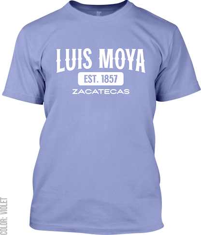 Luis Moya, Zacatecas Signature T-Shirt